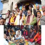मुख्यमंत्री धामी ने बाबा केदार के दर्शन एवं पूजा-अर्चना कर प्रदेश की सुख-समृद्धि और जनकल्याण की कामना भी की।