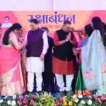 मसूरी विधानसभा क्षेत्र की बहनों का प्यार फिर आया सामने, गणेश जोशी की कलाई पर सजा रक्षा सूत्र